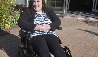 Photo of Clydesider volunteer Layla Blackwell